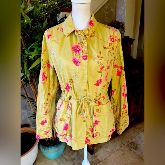 A Loves A medium long sleeve 100% cotton zip up jacket excellent condition - Picture 3 of 16